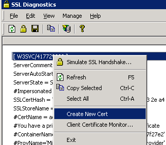 SSL Diagnostics Tool